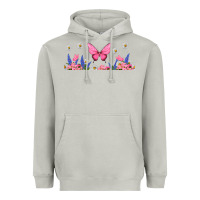 Moon Dust butterflies and flowers Heavyweight Hoodie - TumblerDesignByShophia