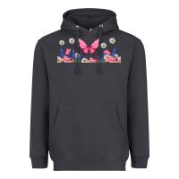 Smoke butterflies and flowers Heavyweight Hoodie - TumblerDesignByShophia