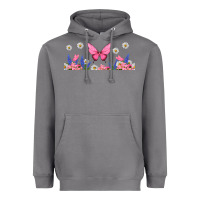 Storm butterflies and flowers Heavyweight Hoodie - TumblerDesignByShophia