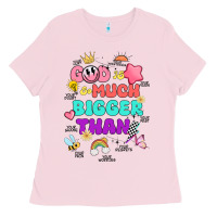 God Is Bigger Design Ladies Tee | Teevron