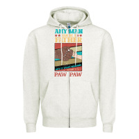 Oatmeal Heather Any man can be a father But it take someone special to be a Pawpaw Zipper Hoodie - Bettercallsaul
