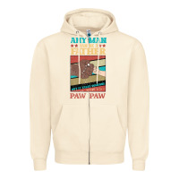 Sandshell Any man can be a father But it take someone special to be a Pawpaw Zipper Hoodie - Bettercallsaul