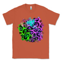 Copper Colorful Leopard patch Classic Tee - RanaPortraitStore