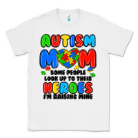 White autism mom some people look up to their heroes i'm Classic Tee - JahusDesignShop