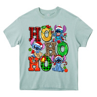 Ho Ho Ho Stitch Heavy Core Tee | Teevron