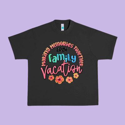 Making Memories Together Family Vacation 2024 Urban Heavy Tee Designed By Maliassmallbusiness