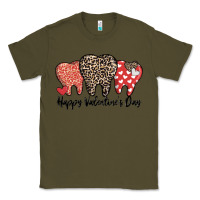 Army Green dentist happy valentines day Classic Tee - MaliasSmallBusiness