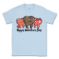 Dusty Blue dentist happy valentines day Classic Tee - MaliasSmallBusiness