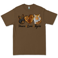Cacao peace love tigers head Premium Tee - JahusDesignShop