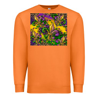 Carrot mardi gras fleur de lis Premium Sweatshirt - CowGirlArtShop