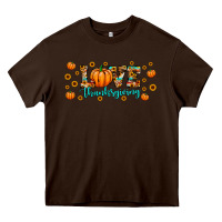 Chocolate Brown love thanksgiving Heavy Core Tee - JahusDesignShop