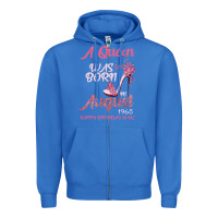 True Royal A Queen Was Born In August 1965 Happy Birthday To Me 55 Years Old Zipper Hoodie - Bettercallsaul