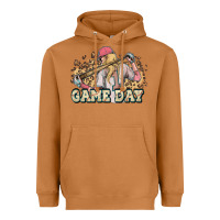 Meerkat game day baseball leopard Heavyweight Hoodie - HowdyJamesFarm