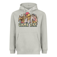 Moon Dust game day baseball leopard Heavyweight Hoodie - HowdyJamesFarm