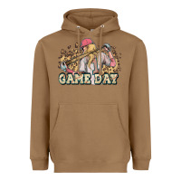 Game Day Baseball Leopard Heavyweight Hoodie | Teevron