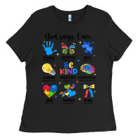 Black god says i am autism Ladies Tee - JahusDesignShop