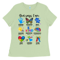 Matcha god says i am autism Ladies Tee - JahusDesignShop
