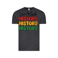Vintage Black i am black history Vintage Tee - MaliasSmallBusiness
