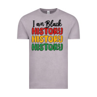 Vintage Zinc i am black history Vintage Tee - MaliasSmallBusiness