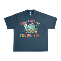 Books Are My Social Life Urban Heavy Tee | Teevron