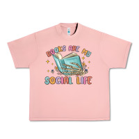 Salmon books are my social life Urban Heavy Tee - MaliasSmallBusiness