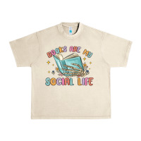 Sandshell books are my social life Urban Heavy Tee - MaliasSmallBusiness