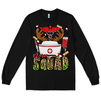 Black nurse squad Long Sleeve Tee - MaliasSmallBusiness