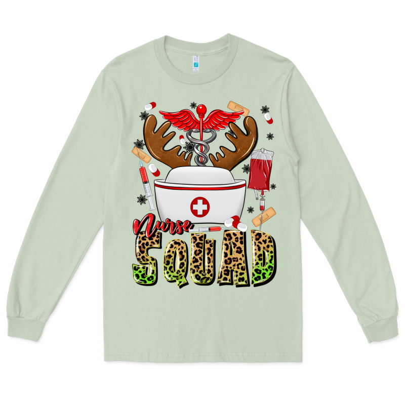Nurse Squad Long Sleeve Tee by MaliasSmallBusiness | Teevron