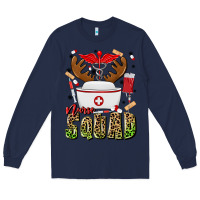 Navy nurse squad Long Sleeve Tee - MaliasSmallBusiness