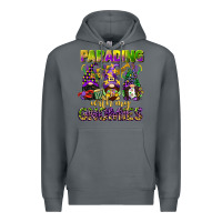 Rock parading with my gnomies mardi gras Premium Hoodie - CowGirlArtShop
