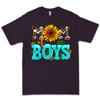Plum mom of boys Premium Tee - AdoDesignShop