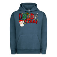 Pigment Midnight Navy Western Daddy Claus Urban Hoodie - BundleAndBundleShop