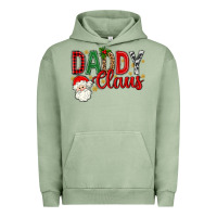 Pigment Oil Green Western Daddy Claus Urban Hoodie - BundleAndBundleShop