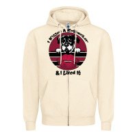 Sandshell I kissed a dog and I like it Zipper Hoodie - Bettercallsaul