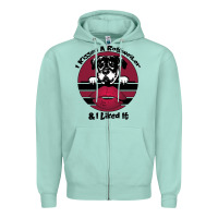 Seafoam I kissed a dog and I like it Zipper Hoodie - Bettercallsaul