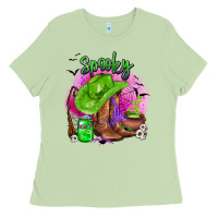 Matcha spooky cowgirl  halloween Ladies Tee - AdoDesignShop