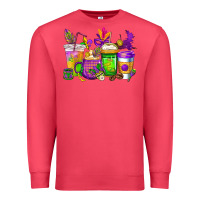 Cardinal mardi gras coffee cups cowgirl Premium Sweatshirt - CowGirlArtShop