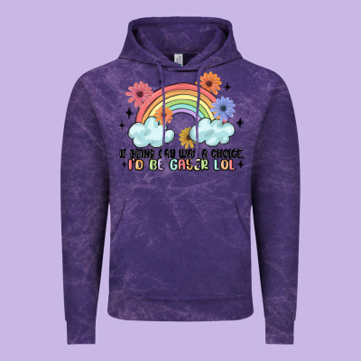 Gay Pride Vintage Hoodie Designed By Maliassmallbusiness