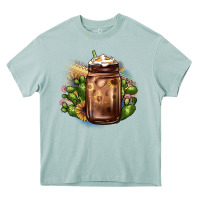 Arona sunflower coffee cup cactus Heavy Core Tee - JahusDesignShop