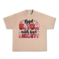 Burro bad bitch with bad anxiety Urban Heavy Tee - MaliasSmallBusiness