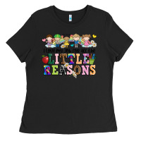 Black i love my job for all the little reasons Ladies Tee - JahusDesignShop