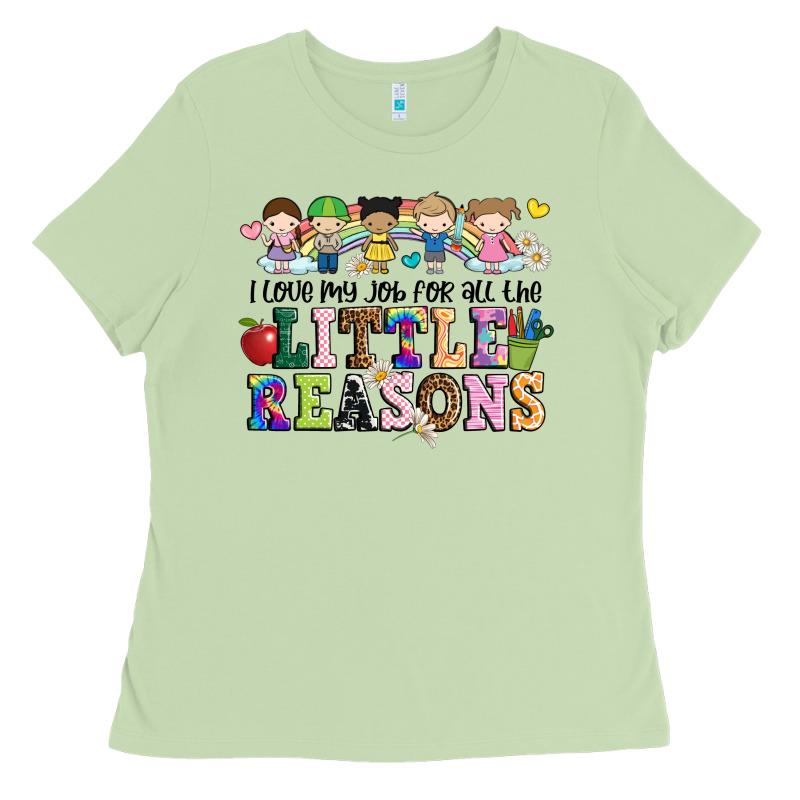 I Love My Job For All The Little Reasons Ladies Tee by JahusDesignShop | Teevron