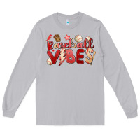 Moon Dust baseball vibes Long Sleeve Tee - MaliasSmallBusiness