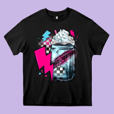 Racing Coffee Heavy Core Tee Designed By Jahusdesignshop