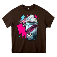 Chocolate Brown racing coffee Heavy Core Tee - JahusDesignShop