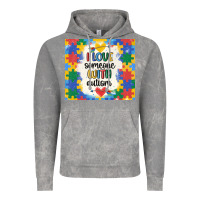Cloud Rock ı love someone with autism Vintage Hoodie - MaliasSmallBusiness