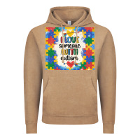Vintage Coffee ı love someone with autism Vintage Hoodie - MaliasSmallBusiness