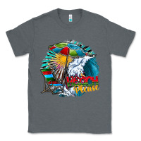 Charcoal Heather beach please Classic Tee - CowhideDigitalArt