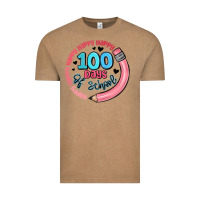Vintage Coffee happy 100 days of school Vintage Tee - MaliasSmallBusiness