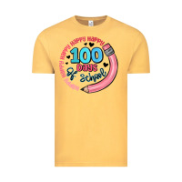 Vintage Mustard happy 100 days of school Vintage Tee - MaliasSmallBusiness